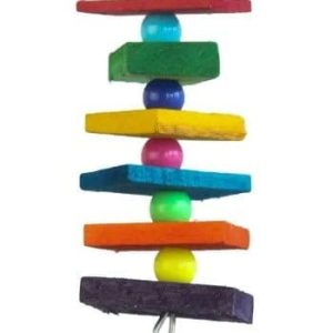 CB Wood Beads & Bell Toy B0895